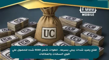 لفتح رصيد شدات ببجي بسرعة.. خطوات شحن 6840 شدة للحصول على أقوى السكنات والمكافآت